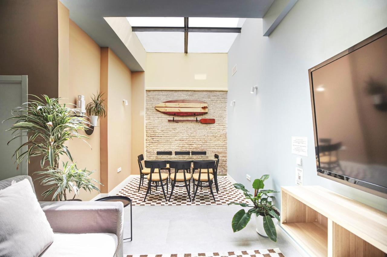 Acogedor Estudio A Metros De La Playa, Con Zonas Comunes Y Terraza 3B Valência Exterior foto