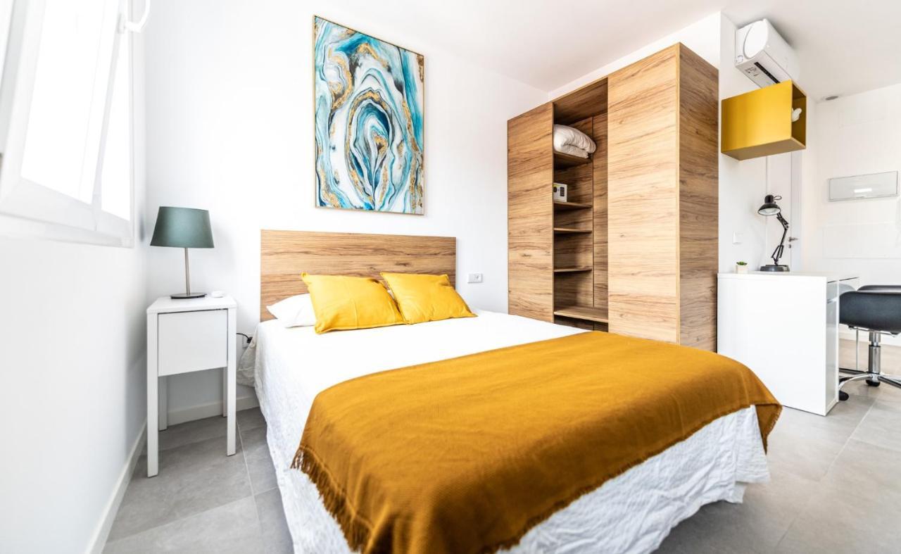 Acogedor Estudio A Metros De La Playa, Con Zonas Comunes Y Terraza 3B Valência Exterior foto