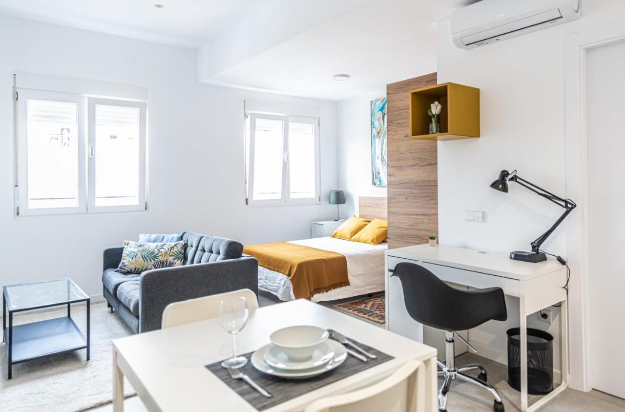 Acogedor Estudio A Metros De La Playa, Con Zonas Comunes Y Terraza 3B Valência Exterior foto